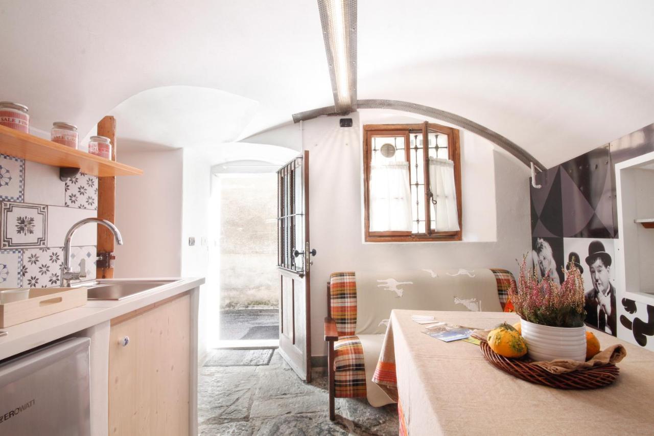 Ferienwohnung San Giuan, Ad Un Passo Dal Centro Chiavenna Exterior foto